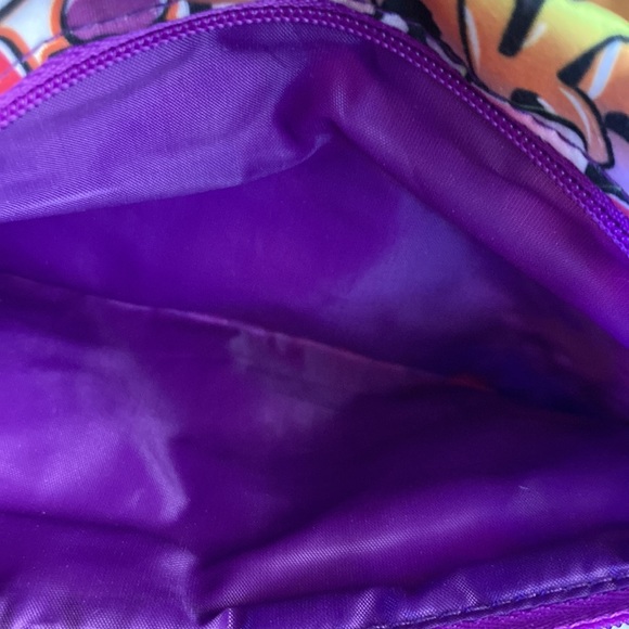 IPSY💫Multi-Coloured Graphic Logo Print and Gold/Blue Shiny Cosmetics Bag Bundle - Picture 8 of 9